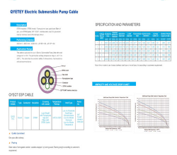 QYETEY Electrical Submersible Pump Cable