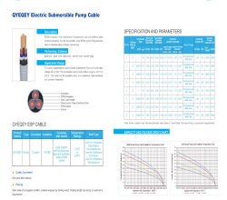 QYEQEY Electric Submersible Pump Cable