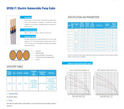 QYEQ (F) Electric Submersible Pump Cable