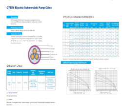 QYEEY Electric Submersible Pump Cable
